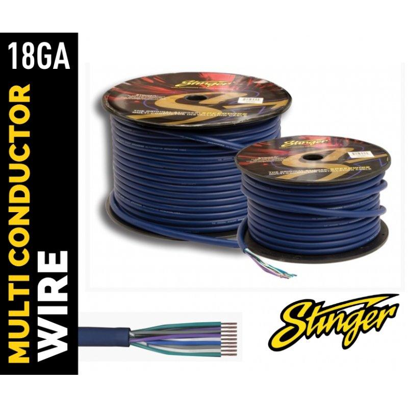 STINGER SGW9920 18 GAUGE 9 CORE SPEED WIRE 6.1m blister pack