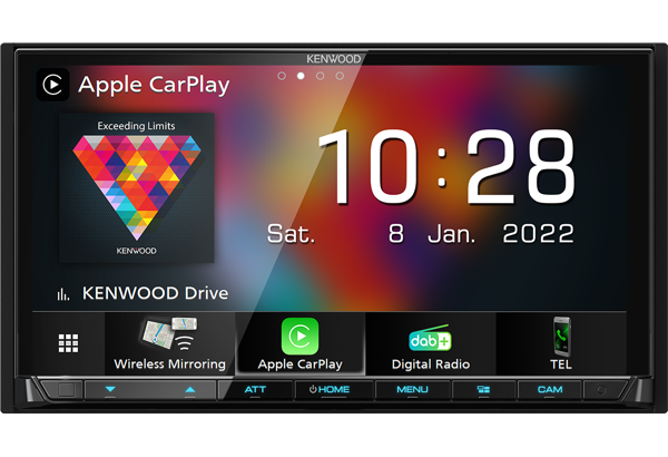 New!! Kenwood DMX8021DABS - Double Din Headunit.