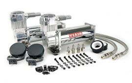 Viair 444c - Dual Air Compressors Twin Kit - CHROME EDITION