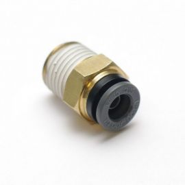 Air Lift 21864 - PUSH FIT DOT 3/8" NPT TO 3/8" PTC STRAIGHT (Sold Individually)