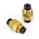 Air Lift Bulkhead Union – 1/4" PTC x 1/4" PTC–DOT–SMC (Sold Individually)