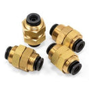 Air Lift Bulkhead Union - 3/8" PTC x 3/8" PTC-DOT-SMC (Sold Individually)