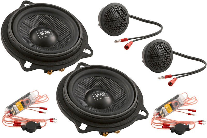 BLAM BL-BM100S BMW and Mini Dedicated 2-Way 4" Component Speakers (PAIR)
