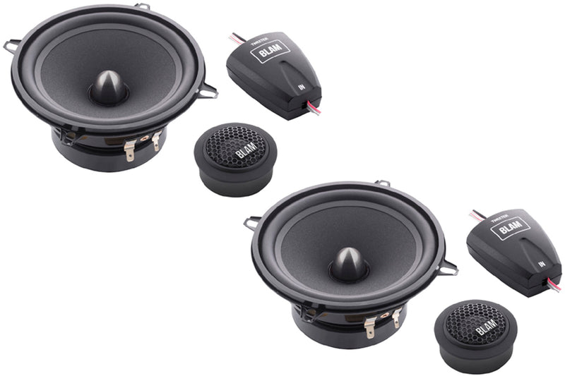 BLAM BL-130RS - 5.25" Hi-efficiency 2-Way Component speakers (PAIR)