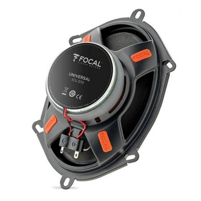 Focal Car Audio ICU570 Integration - 5"x7" 2 Way Coaxial Slim Speaker System(PAIR)