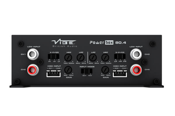 VIBE POWERBOX80.4M-V0 – 4 Channel Class D Amplifier