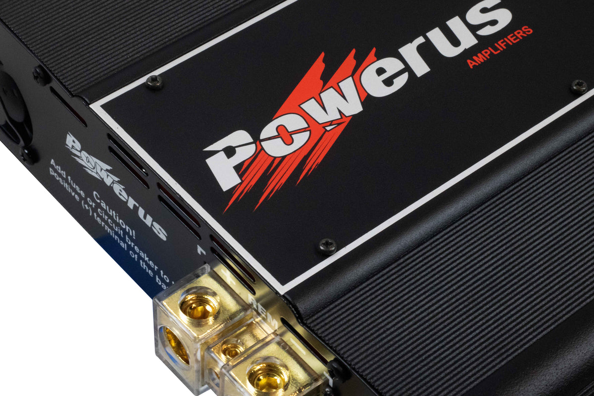 POWERUS PW8000 BASS/FULL RANGE AMPLIFIER | Crown customs car audio