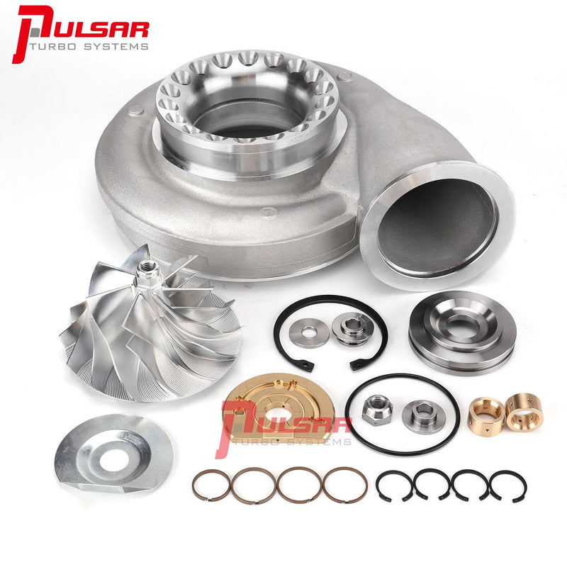 PULSAR BILLET COMPRESSOR WHEEL S480 DIY UPGRADE TURBO REBUILD KIT FOR S400 SERIES TURBO