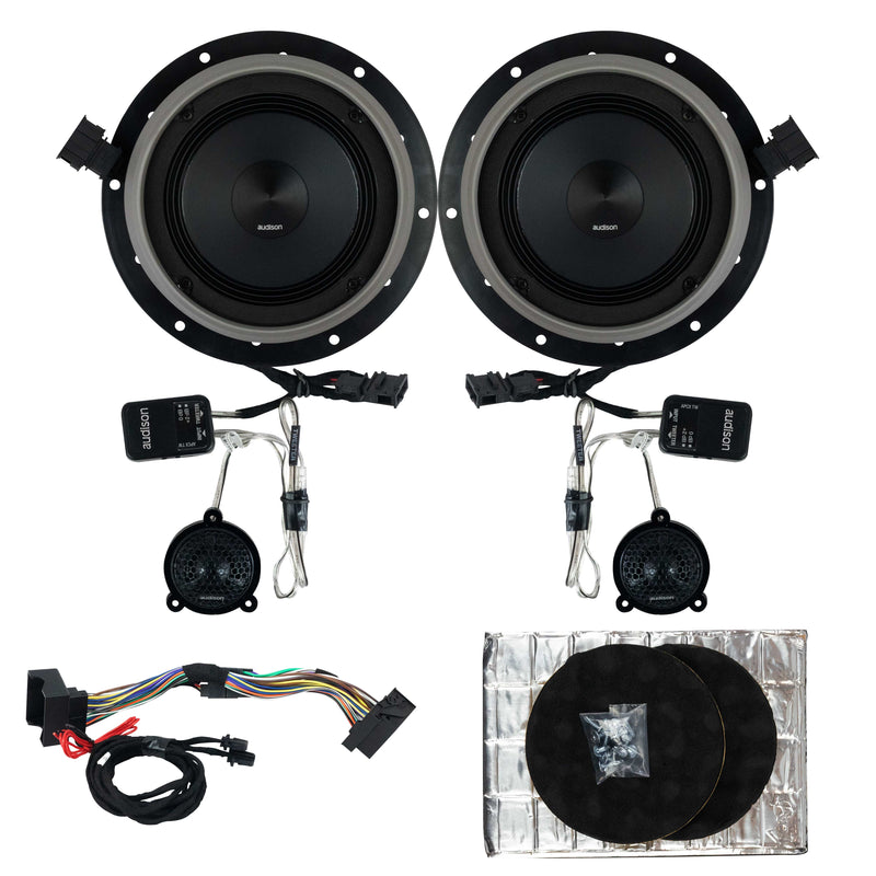 VW Caddy MK4 AUDISON PRIMA APK 100% PLUG N PLAY 6.5" SPEAKER KIT