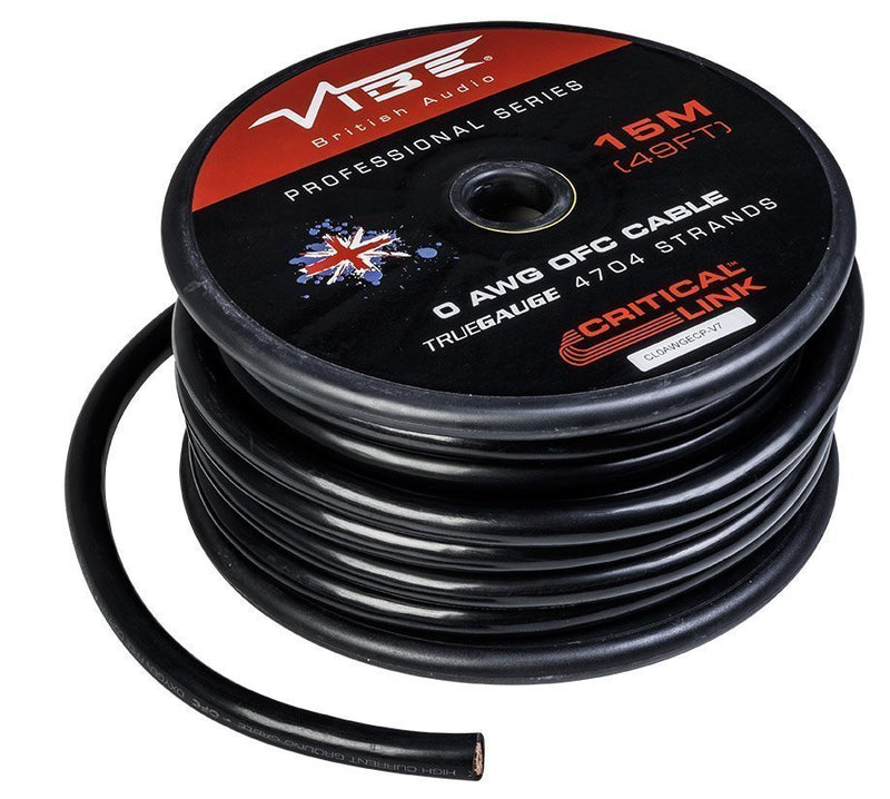 VIBE CL0AWGECP-V7: OFC 0 AWG Earth Cable - Per M