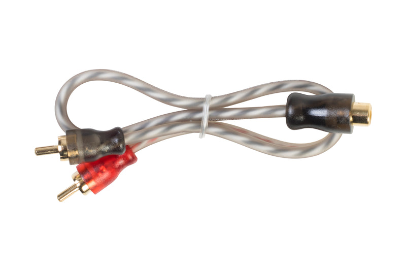 VIBE CLRCA2M1FB-V7 - 2M to 1F RCA Splitter Twisted Pair
