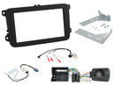 vw caddy mk4/transporter t6 plus other vw model headunit fitting kit