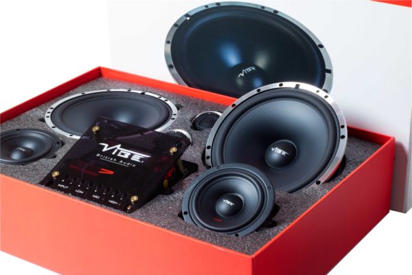 VIBE CVEN63C-V4 : 3 Way 6.5" Component Speaker Kit