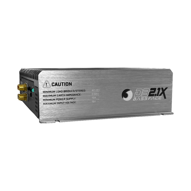 Bassface Indy DB2.1X - 2/1 Channel Bridgeable Amplifier