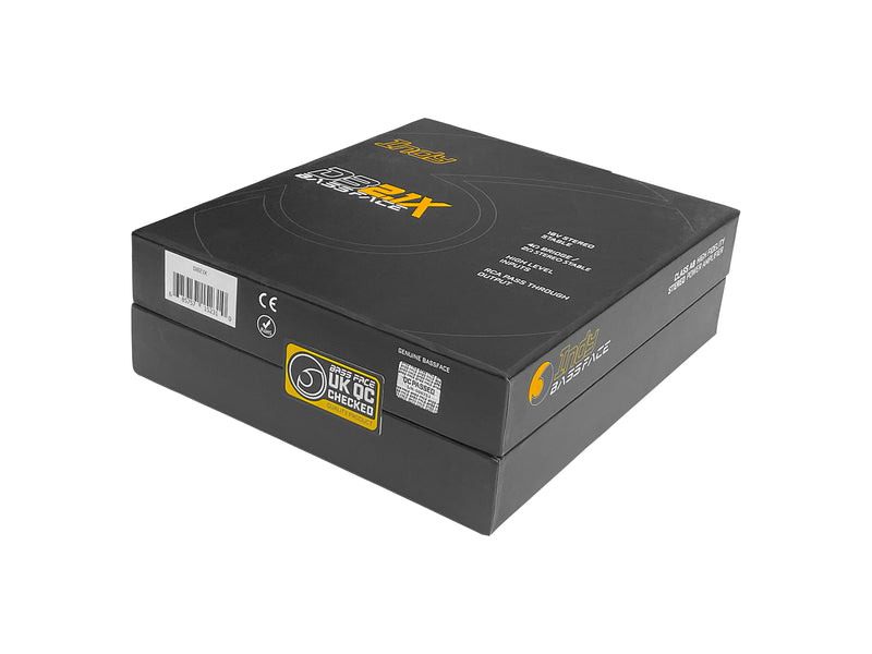 Bassface Indy DB2.1X - 2/1 Channel Bridgeable Amplifier