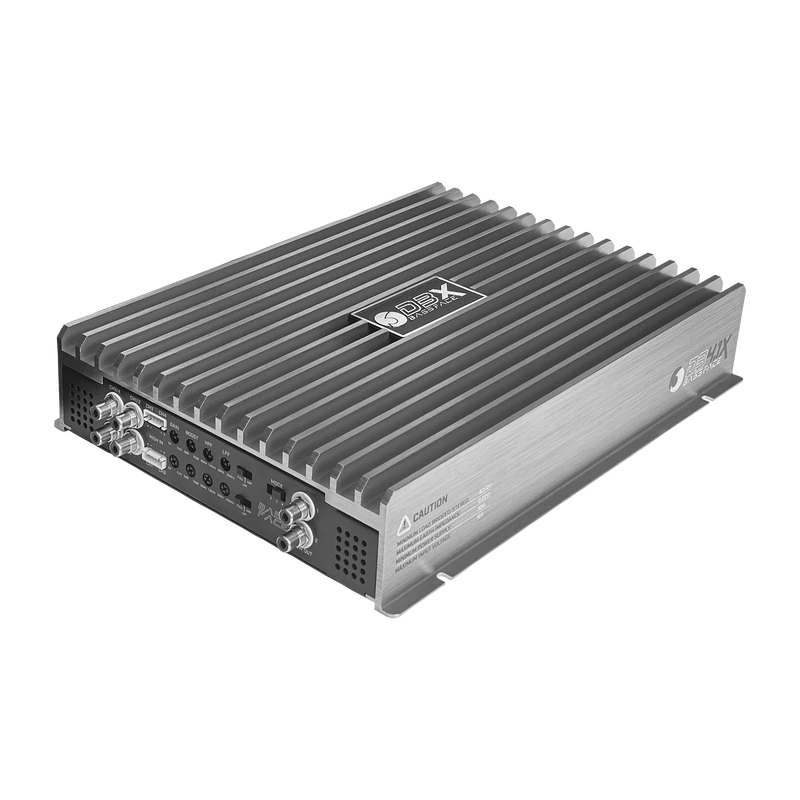 Bassface Indy DB4.1X - 4/3/2 Channel Bridgeable Stereo 12v Power Amplifier