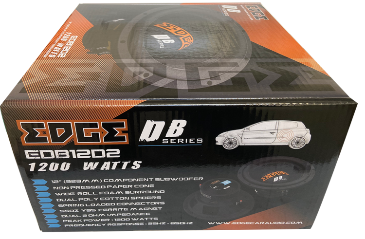 EDGE EDB12D2-E0 12" DB Series Subwoofer