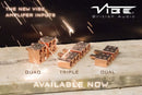 VIBE AUDIO DUAL, TRIPLE, QUAD AMP INPUTS