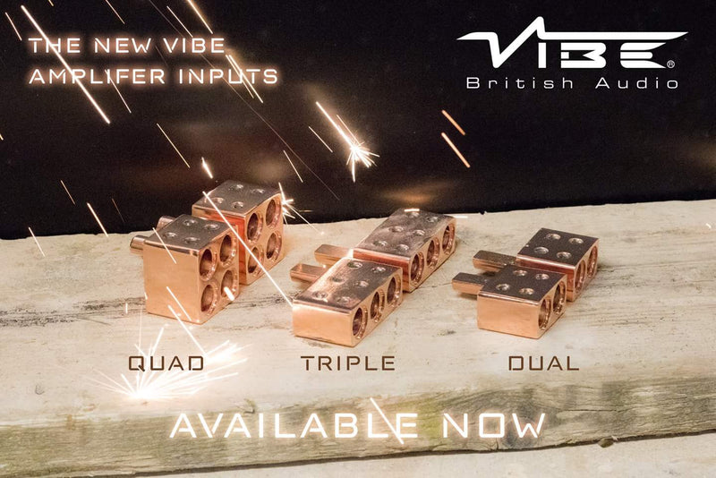 VIBE AUDIO DUAL, TRIPLE, QUAD AMP INPUTS