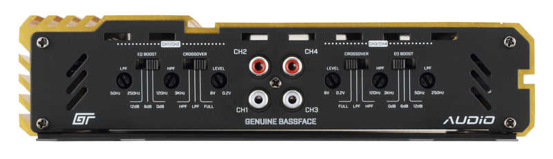 Bassface GT Audio GT-100/x4AB - 2/3/4 Channel Amplifier