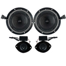 VW CADDY MK3 100% PLUG N PLAY 6.5" SPEAKER UPGRADE KIT. GROUND ZERO (WITH FACTORY TWEETERS)