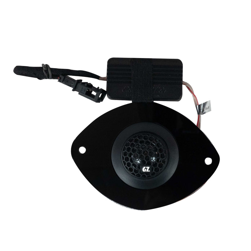 VW CADDY MK3 100% PLUG N PLAY 6.5" SPEAKER UPGRADE KIT. GROUND ZERO (WITH FACTORY TWEETERS)