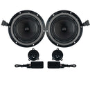 VW CADDY Mk4 100% PLUG N PLAY 6.5 " SPEAKER UPGRADE KIT. Ground zero