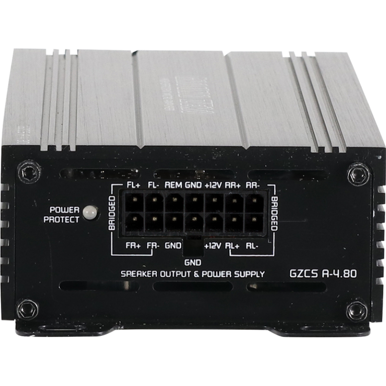 GZCS A-4.80 - Car Specific 4 Channel Amplifier