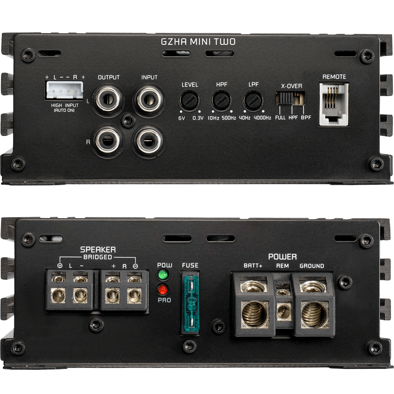 GZHA MINI TWO - Hydrogen 2 Channel Amplifier