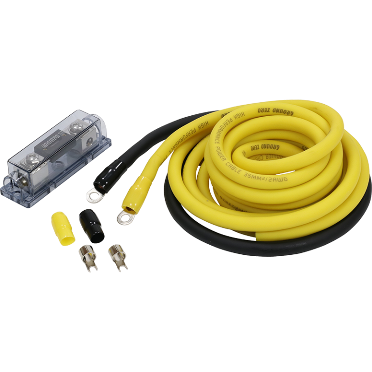 GZPK 35X-II - 35 mm² High Quality Cable Kit with ANL Fuse holder