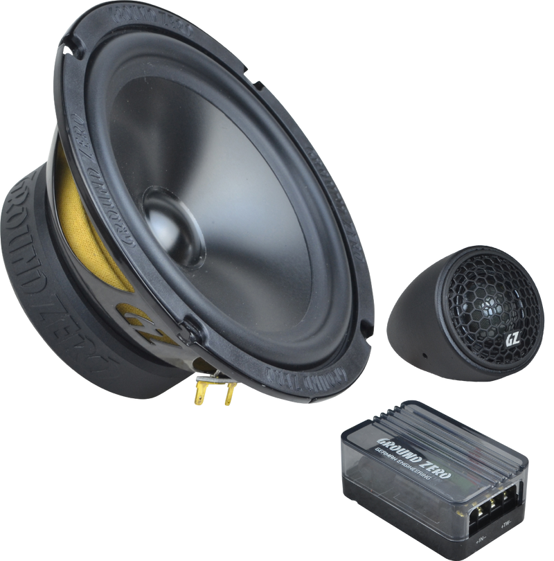 GZRC 165.2SQ-IV - Radioactive 6.5″ 2 Way SQ Component Speaker System