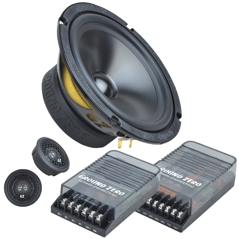 GZRC 165.2SQ - Radioactive 6.5″ 2-Way SQ Component Speaker System