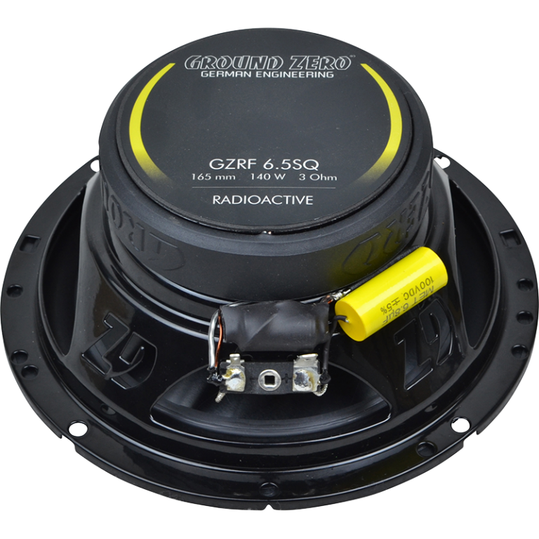 GZRF 6.5SQ - Radioactive 6.5″ 2-Way Coaxial Speaker System