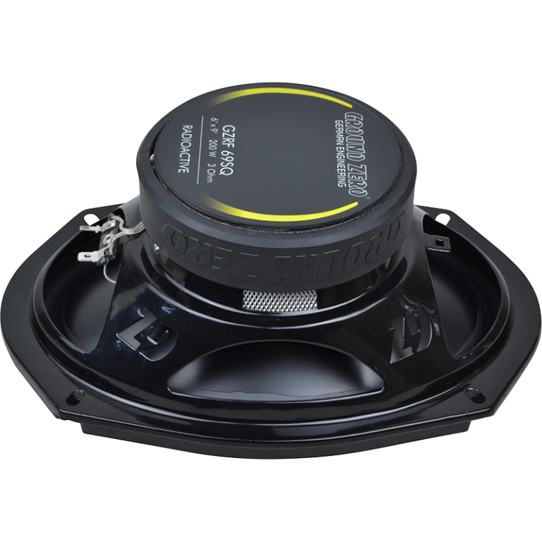 GZRF 69SQ - Radioactive 6"×9″ 3-Way Coaxial Speaker System