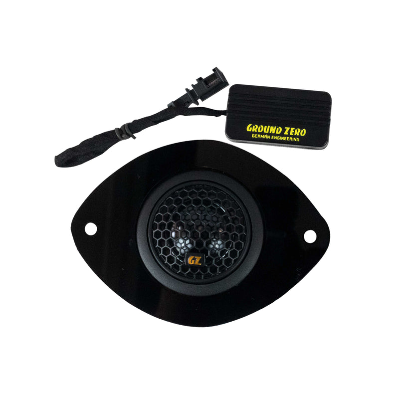 VW CADDY MK3 6.5" SPEAKER UPGRADE KIT. GROUND ZERO SPL KIT (for models with factory tweeters)