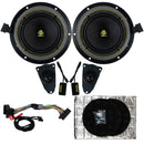 GROUND ZERO SPL. - VW T5-T5.1 Transporter 100% PLUG N PLAY 6.5" SPEAKER UPGRADE KIT.
