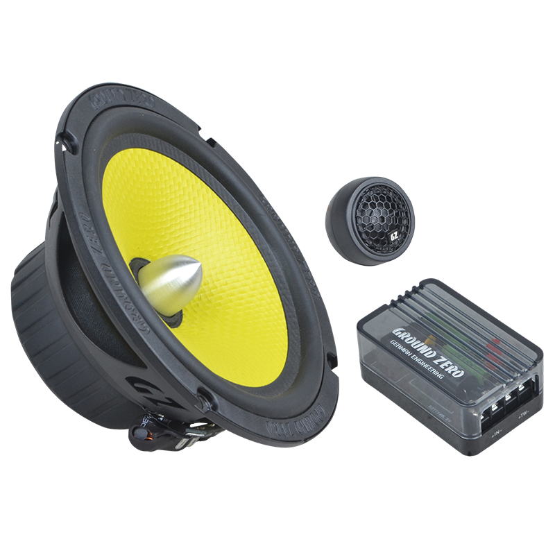 GZTC 165.2X - Titanium 6.5″ 2 Way Component Speaker System