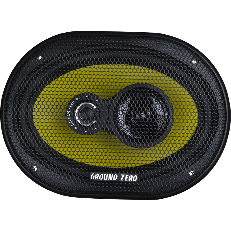 GZTF 69X - Titanium 6"×9″ 3 Way Coaxial Speaker System