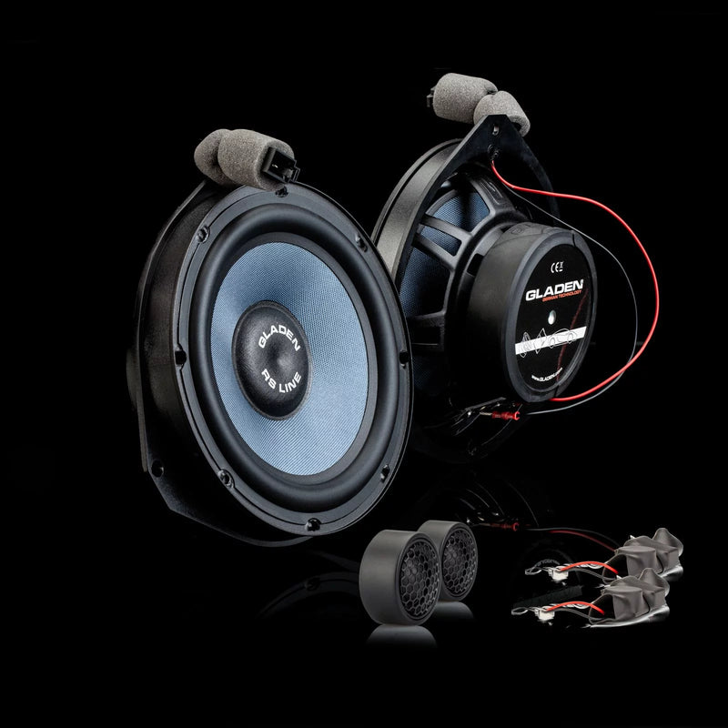 Gladen One 165 Fiat 500 - 6.5" Fiat Speaker Kit