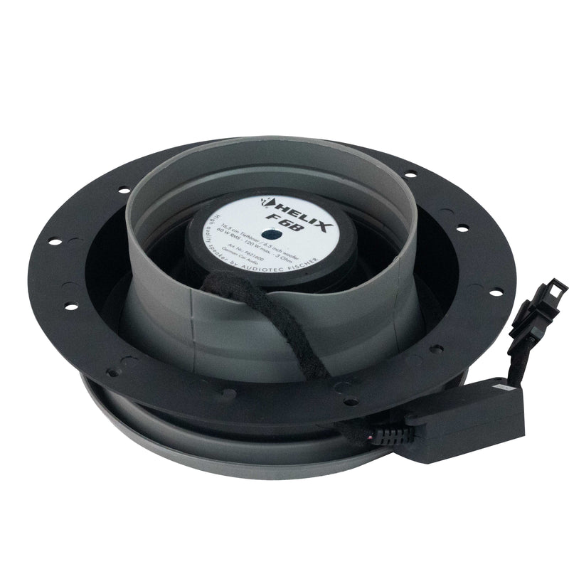 VW CADDY MK3 100% PLUG N PLAY 6.5" SPEAKER UPGRADE KIT. HELIX