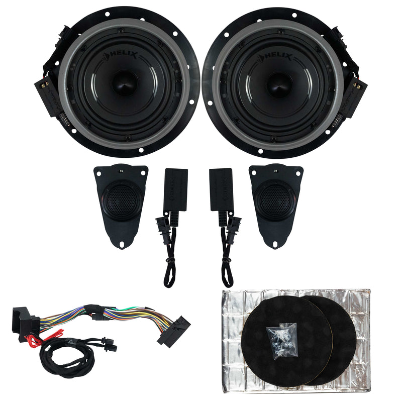HELIX - TRANSPORTER T5-T.5.1 100% PLUG N PLAY 6.5" SPEAKER UPGRADE KIT.