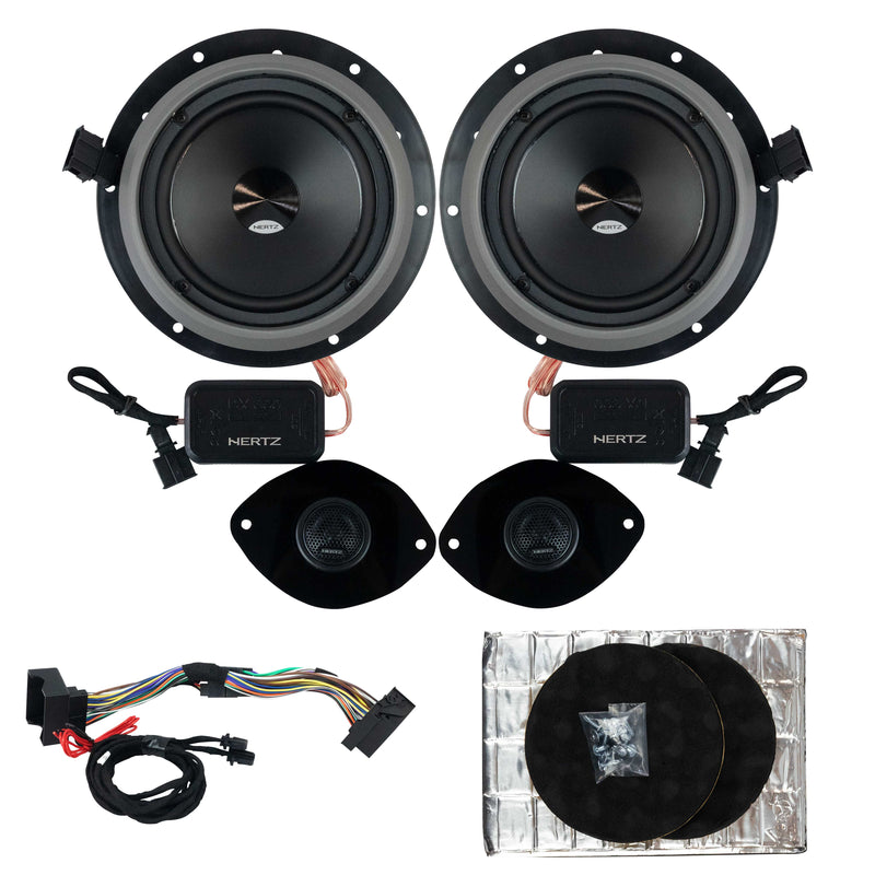 Caddy mk3 HERTZ 100% PLUG N PLAY 6.5" SPEAKER KIT