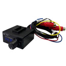 (BLUE) CROWN INDUSTRY VOLT-BC universal bass controller with in-built voltmeter