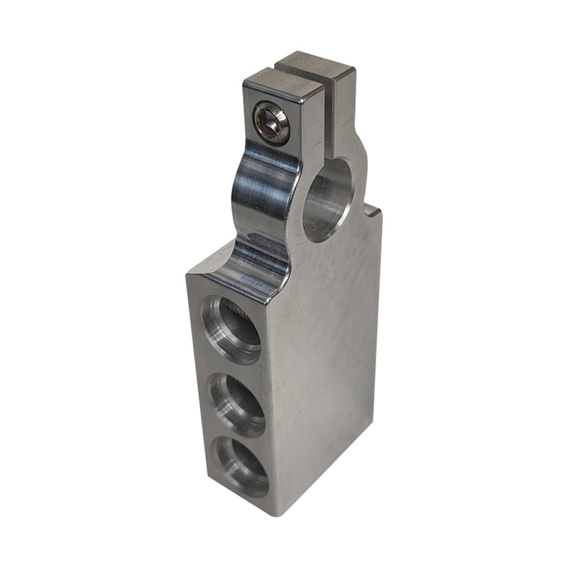 SINGLE NEGATIVE 6 WAY 0 GAUGE ALUMINIUM BATTERY TERMINAL