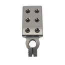 Pair of CROWN INDUSTRY 6 WAY 0 GAUGE SAE ALUMINIUM BATTERY TERMINALS