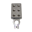 Pair of CROWN INDUSTRY 6 WAY 0 GAUGE SAE ALUMINIUM BATTERY TERMINALS