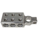Pair of CROWN INDUSTRY 6 WAY 0 GAUGE SAE ALUMINIUM BATTERY TERMINALS