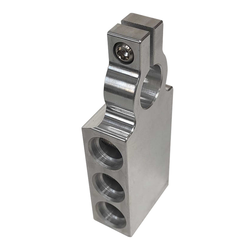 SINGLE POSITIVE 6 WAY 0 GAUGE ALUMINIUM BATTERY TERMINAL