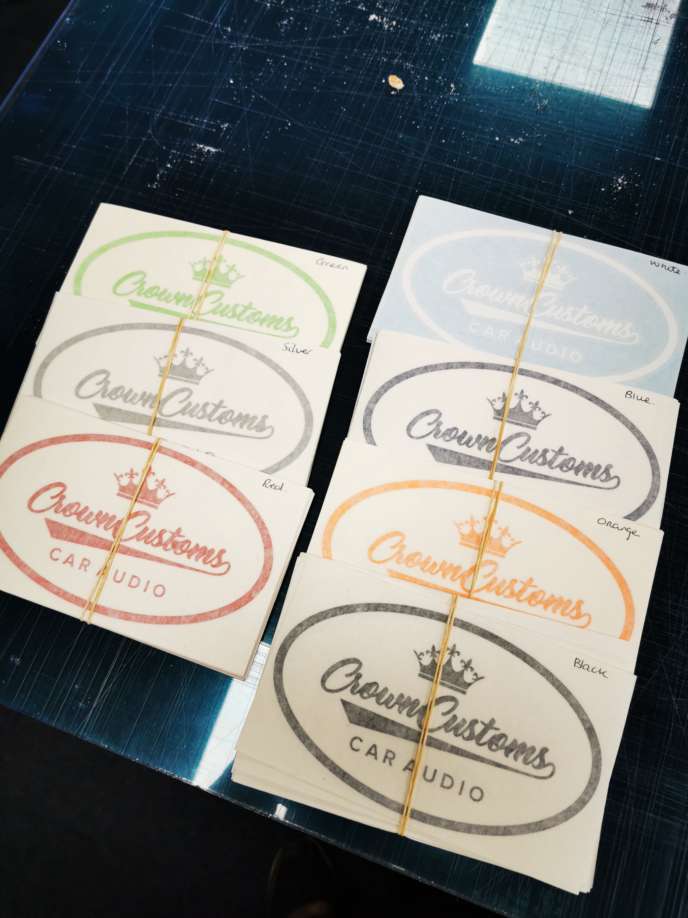 CROWNCUSTOMS WINDOW STICKER