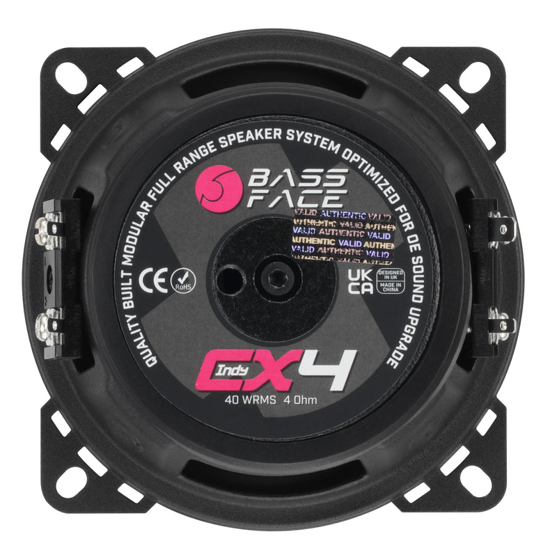 Bassface IndyCX4 - 4" Component Set